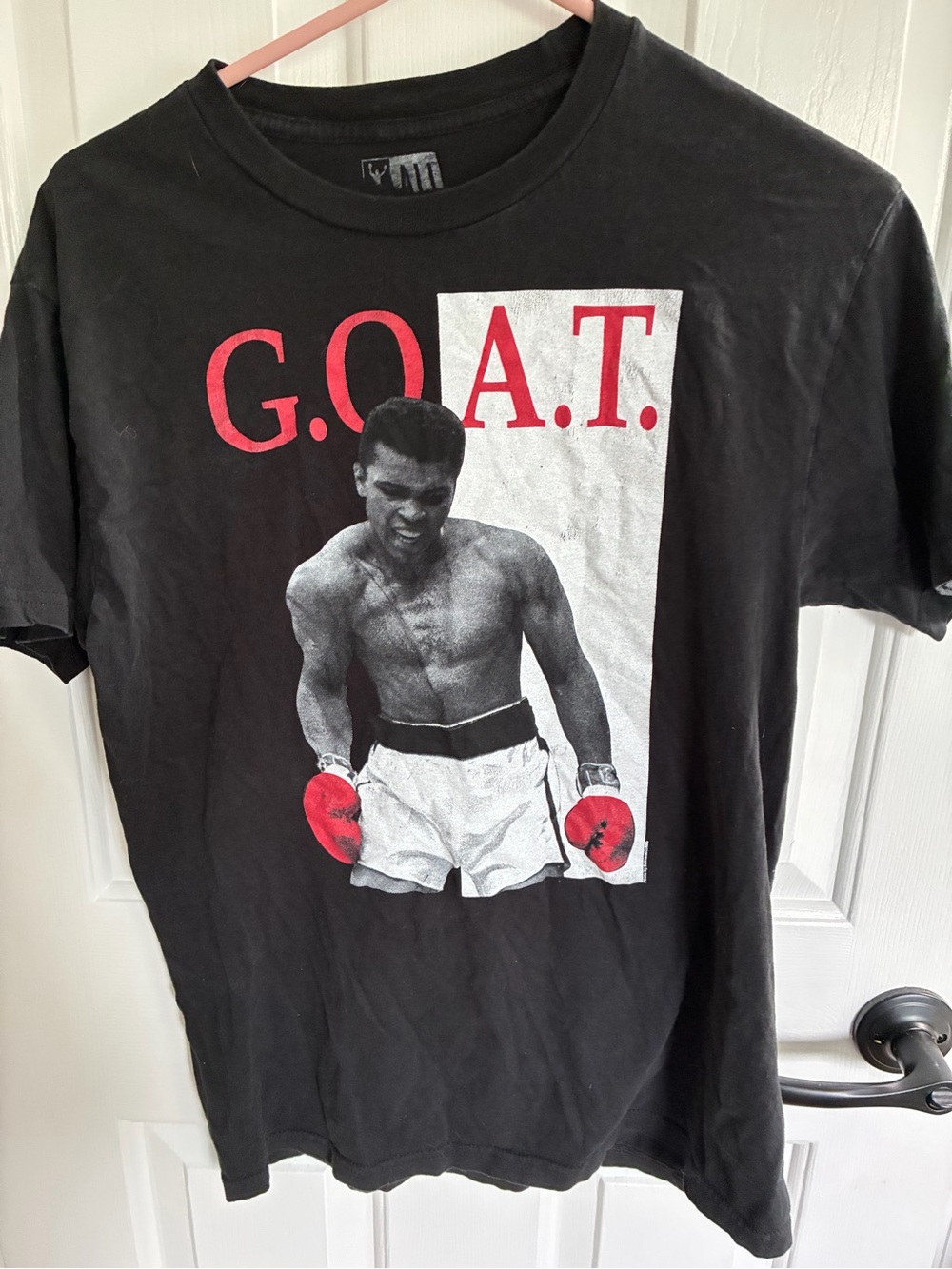 Muhammad Ali G.O.A.T. Short Sleeve Tee - Black Medium